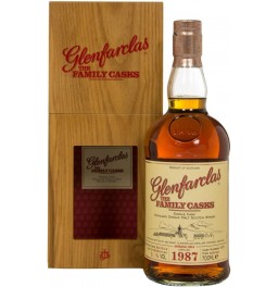 Виски Glenfarclas 1987 Family Casks (51.1%), in gift box, 0.7 л