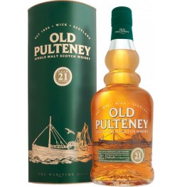 Виски Old Pulteney 21 Years Old, gift box, 0.7 л