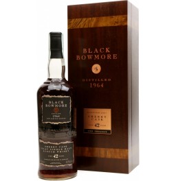 Виски Bowmore Black 42 Years Old, gift box, 0.7 л