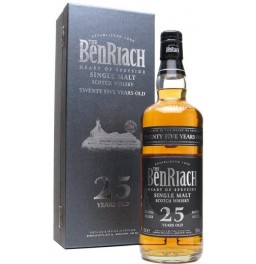 Виски Benriach 25 years old, gift box, 0.7 л