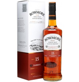 Виски Bowmore, "Darkest" 15 years old, gift box, 0.7 л
