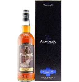 Виски "Armorik" Millesime (56,3%), 2002, gift box, 0.7 л