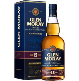 Виски "Glen Moray" 15 Years Old, gift box, 0.7 л
