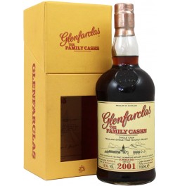 Виски Glenfarclas 2001 "Family Casks" (58,9%), gift box, 0.7 л