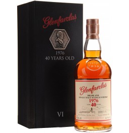 Виски Glenfarclas 40 Years Old, 1976, gift box, 0.7 л