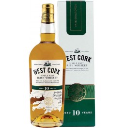 Виски "West Cork" 10 Years, gift box, 0.7 л