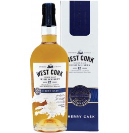 Виски "West Cork" Sherry Cask 12 Years, gift box, 0.7 л