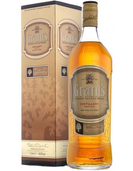 Виски "Grant's" Distillery Edition, gift box, 1 л