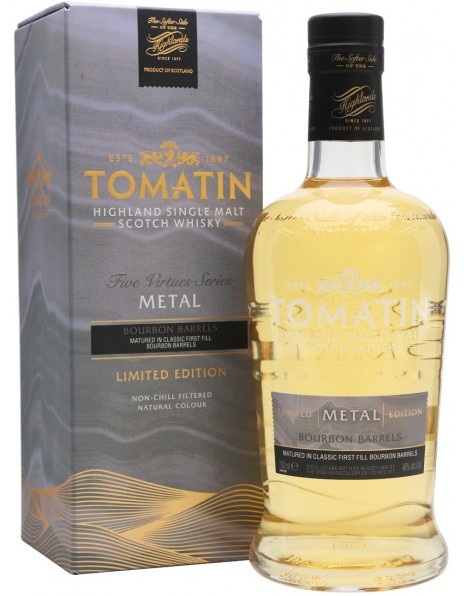 Виски Tomatin, "Metal", gift box, 0.7 л