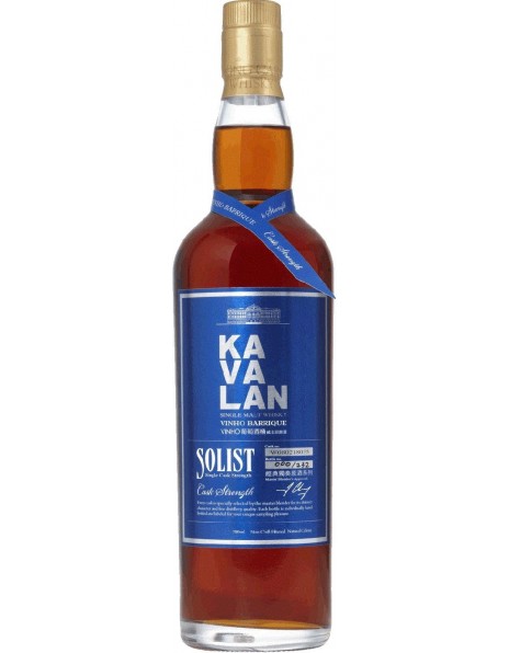Виски Kavalan, "Solist" Vinho Barrique (57,8%), 0.7 л