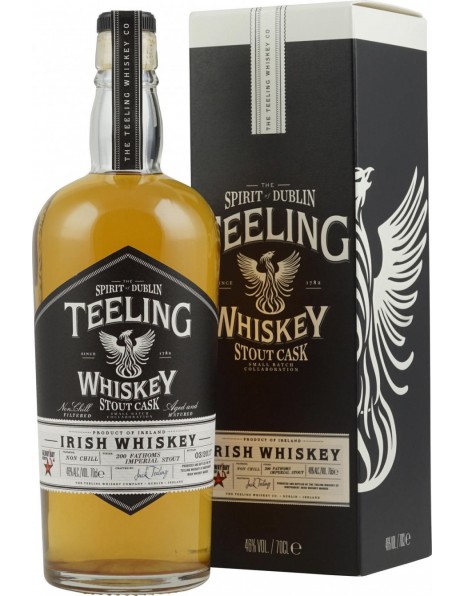 Виски Teeling, Stout Cask Irish Whiskey, gift box, 0.7 л