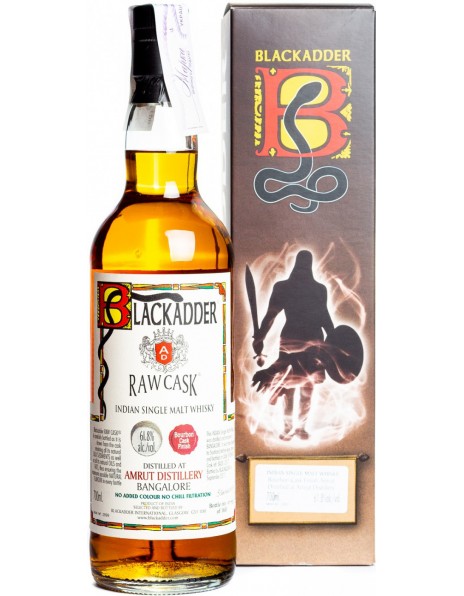 Виски Blackadder, "Raw Cask" Amrut Bourbon Cask Finish, gift box, 0.7 л