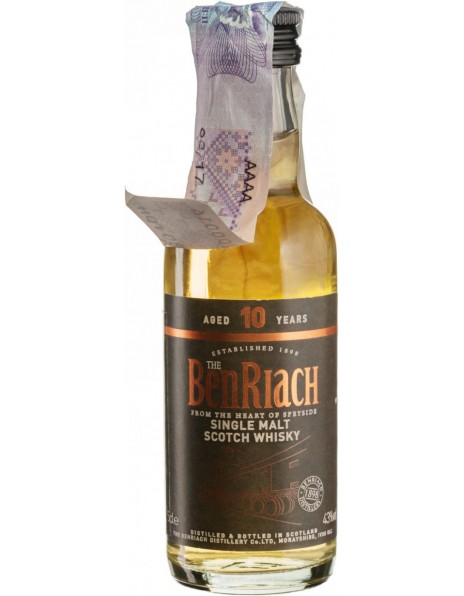 Виски "Benriach" 10 Years Old, 50 мл
