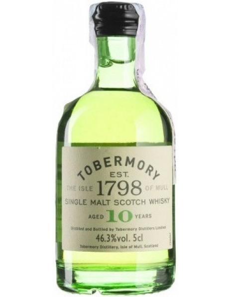 Виски "Tobermory" 10 Years Old (46.3%), 50 мл