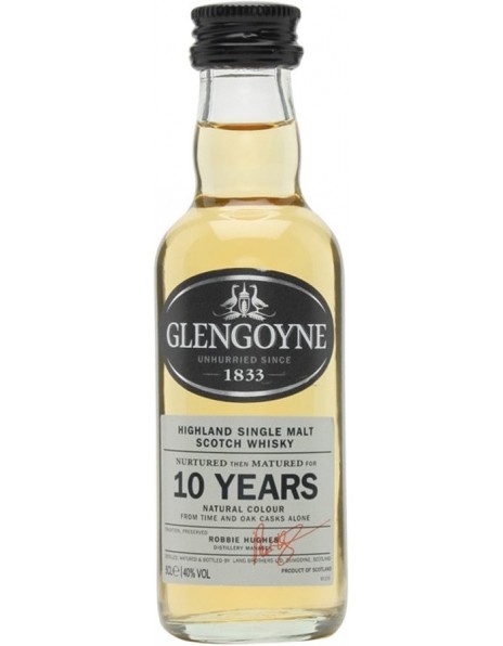 Виски "Glengoyne" 10 Years Old, 50 мл