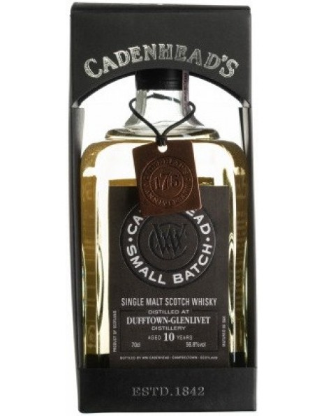 Виски Cadenhead, "Dufftown" 10 Years Old, 2007, gift box, 0.7 л
