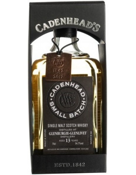 Виски Cadenhead, "Glenburgie" 13 Years Old, 2004, gift box, 0.7 л