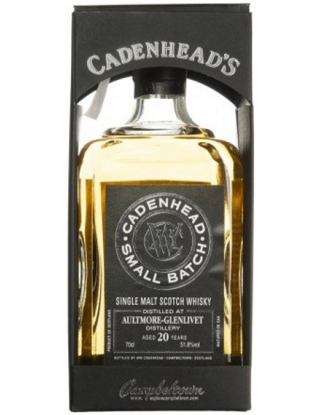Виски Cadenhead, "Aultmore" 20 Years Old, 1997, gift box, 0.7 л