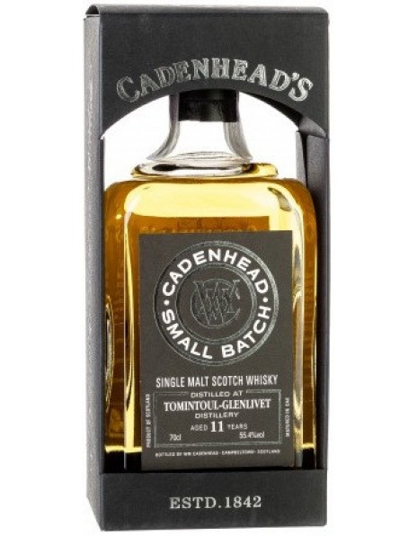 Виски Cadenhead, "Tomintoul" 11 Years Old, 2006, gift box, 0.7 л