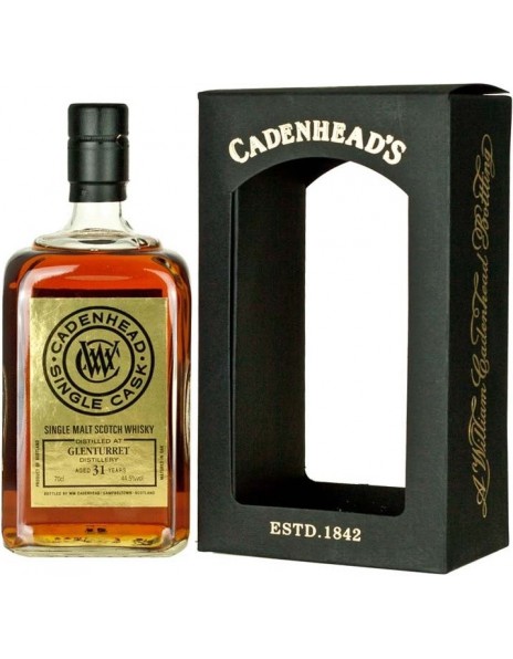 Виски Cadenhead, "Glenturret" 31 Years Old, 1986, gift box, 0.7 л