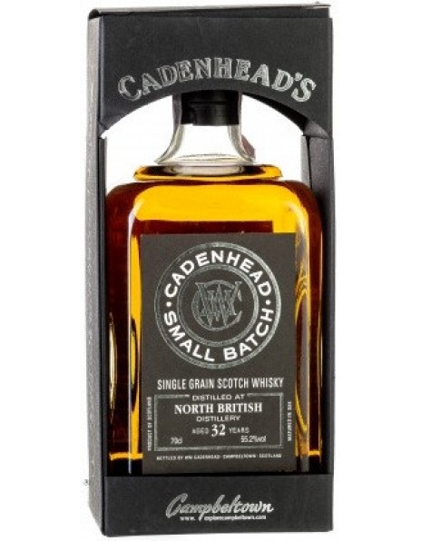 Виски Cadenhead, "North British" Grain 32 Years Old, 1985, gift box, 0.7 л