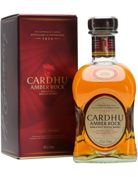 Виски "Cardhu" Amber Rock, gift box, 0.7 л