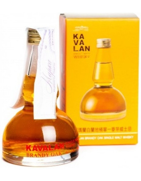 Виски "Kavalan" Brandy Oak, gift box, 50 мл