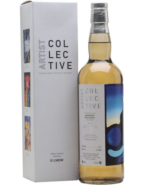 Виски Maison du Whisky, "Artist Collective" Ardmore 9 Years, 2008, gift box, 0.7 л