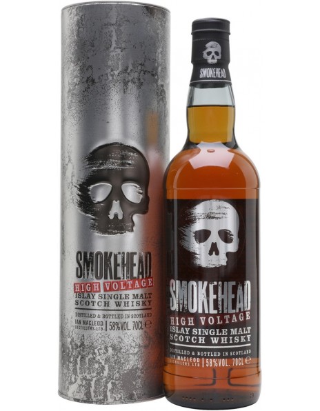 Виски "Smokehead" High Voltage, in tube, 0.7 л