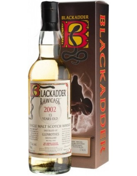 Виски Blackadder, "Raw Cask" Glenrothes 13 Years Old, 2002, gift box, 0.7 л