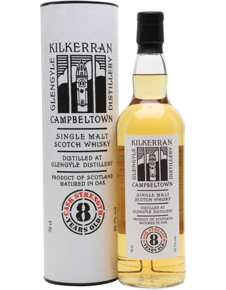 Виски "Kilkerran" 8 Years Old, in tube, 0.7 л