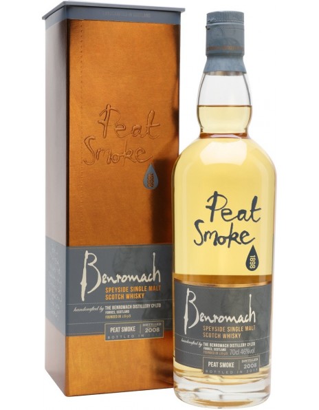Виски "Benromach" Peat Smoke, 2008, gift box, 0.7 л