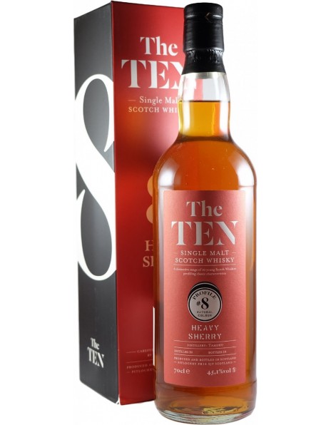 Виски Maison du Whisky, "The Ten" #08, Heavy Sherry, 2007, gift box, 0.7 л