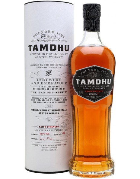 Виски "Tamdhu" Batch Strength №002, in tube, 0.7 л