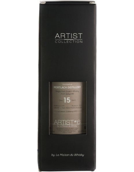 Виски Maison du Whisky, "Artist" #6, Mortlach 15 Years, 1998, gift box, 0.7 л