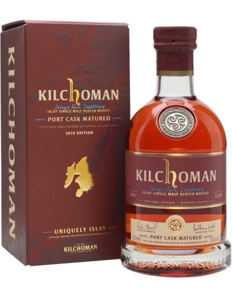 Виски Kilchoman, Port Cask Matured, gift box, 0.7 л