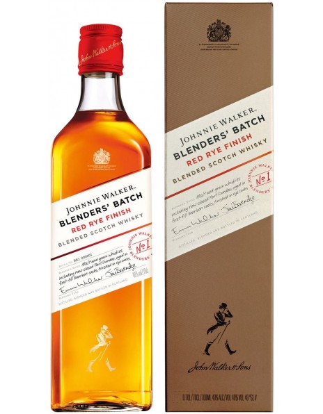 Виски Johnnie Walker, "Blenders' Batch" Red Rye Finish, gift box, 0.7 л