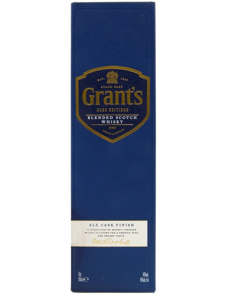 Виски "Grant's" Ale Cask Finish, gift box, 0.7 л