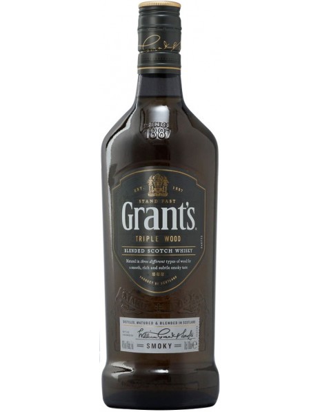 Виски "Grant's" Triple Wood Smoky, 0.7 л