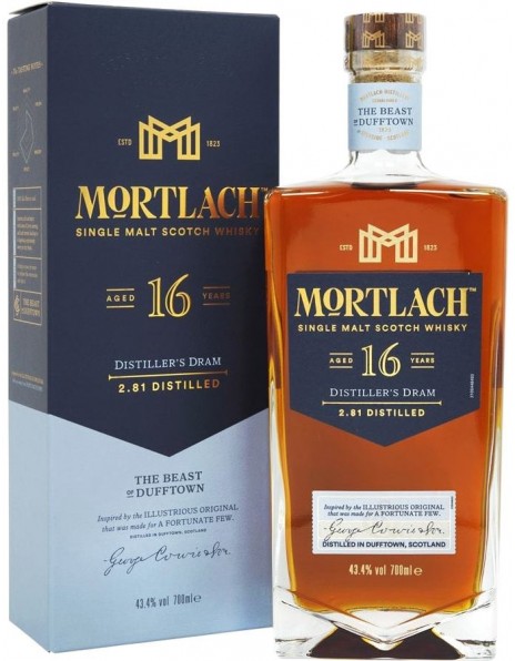Виски "Mortlach" 16 Years Old, gift box, 0.7 л