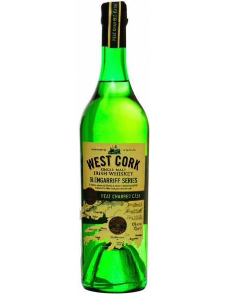 Виски "West Cork" Peat Charred Cask, 0.7 л