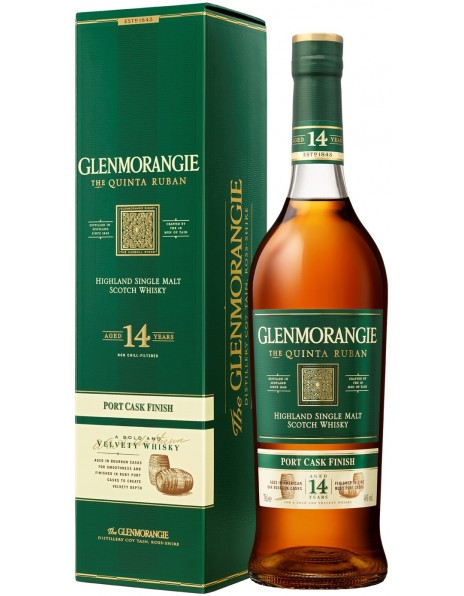 Виски Glenmorangie "The Quinta Ruban" 14 Years Old, gift box, 0.7 л