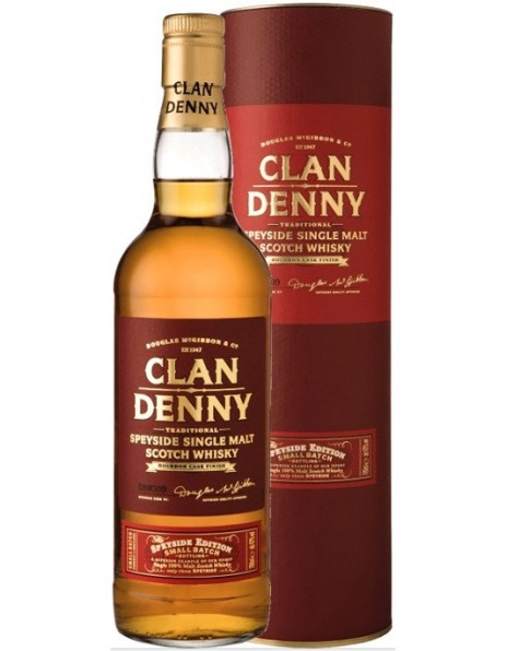Виски "Clan Denny" Speyside, gift box, 0.7 л