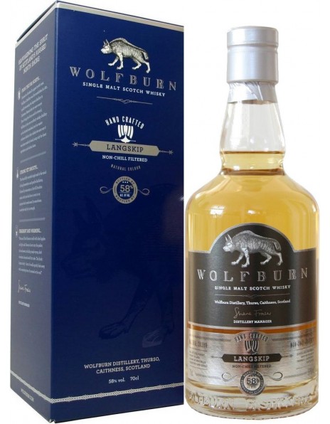 Виски Wolfburn, "Langskip", gift box, 0.7 л
