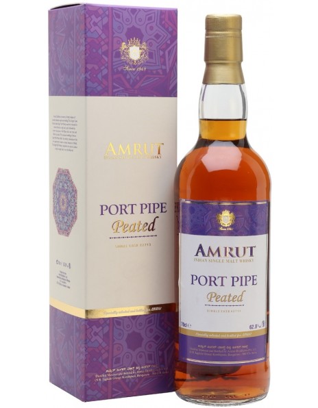 Виски "Amrut" Port Pipe Peated, gift box, 0.7 л