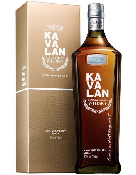 Виски Kavalan, Distillery Select, gift box, 0.7 л
