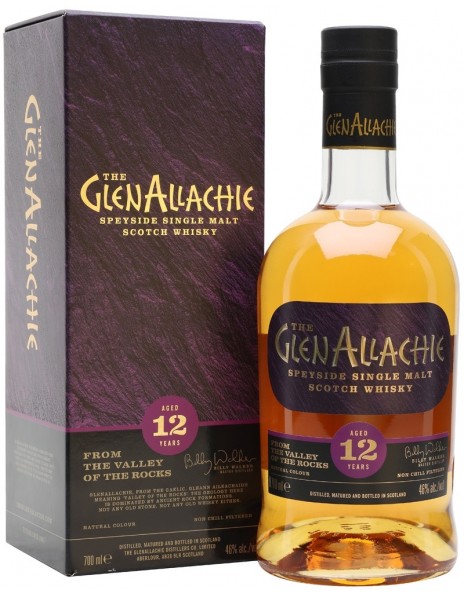 Виски "GlenAllachie" 12 Years Old, gift box, 0.7 л