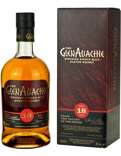 Виски "GlenAllachie" 18 Years Old, gift box, 0.7 л