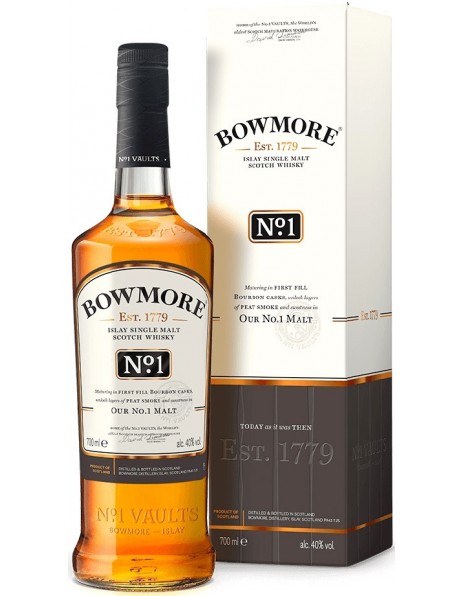 Виски "Bowmore" No.1, gift box, 0.7 л