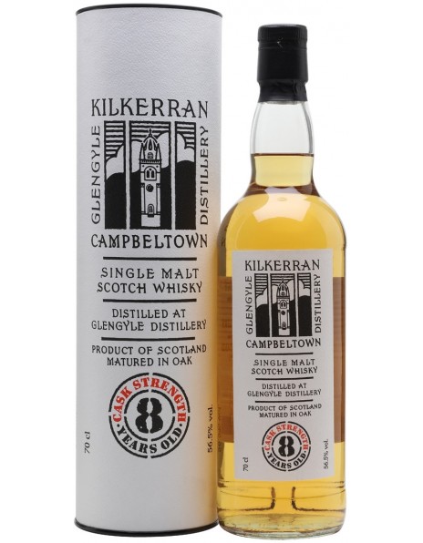 Виски "Kilkerran" 8 Years Old (56,5%), in tube, 0.7 л